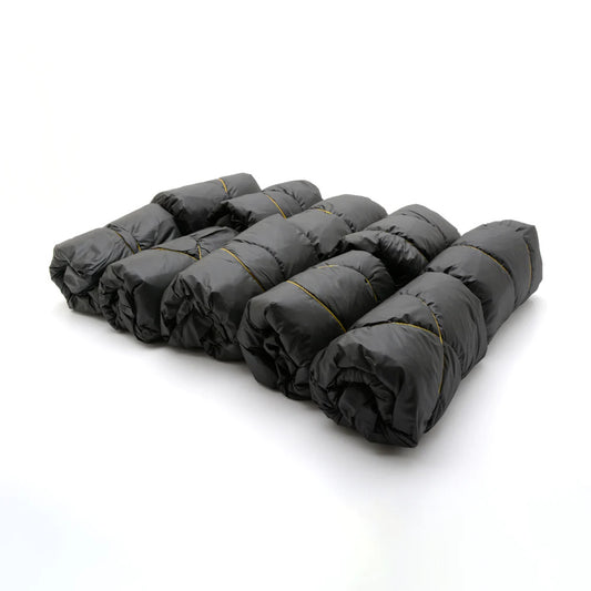 Bed Cover With Rubber Bands, Black, 10pcs