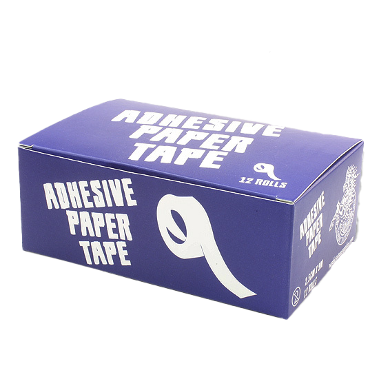 Tape Adhesive Paper Tape - 25mm x 9m - 12 Rolls